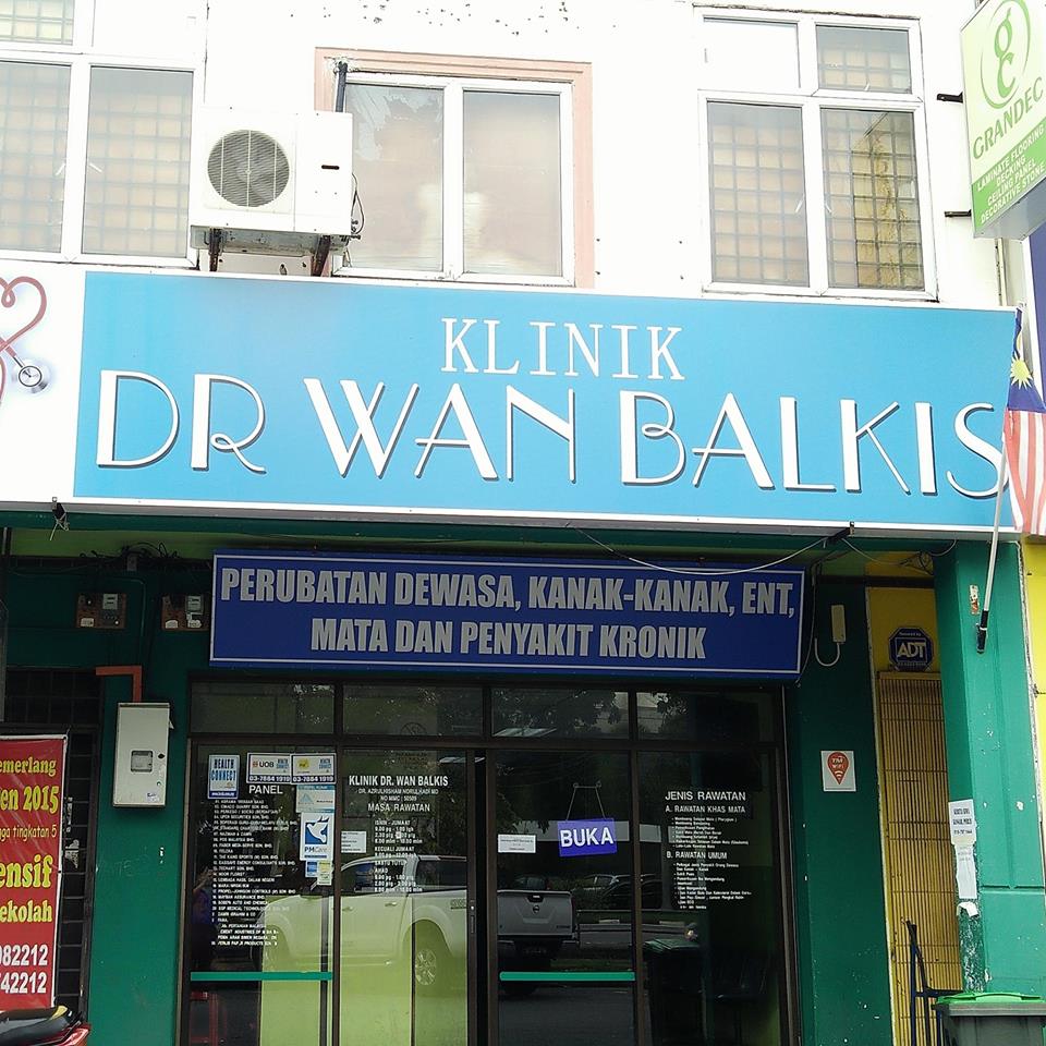 Klinik. Dr Wan Balkis