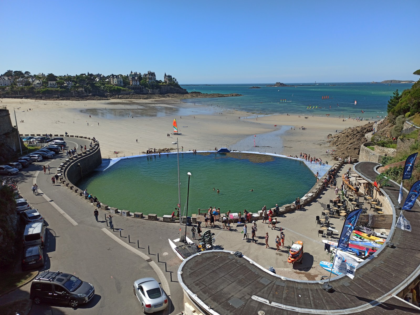 Photo de Plage de l'Ecluse avec un niveau de propreté de très propre