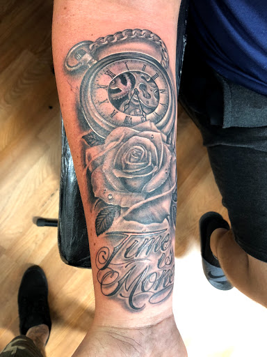 Explore firefighting tattoo ideas, creative tattoo ideas in Sarasota, available at SEVEN SINS Tattoo Studio