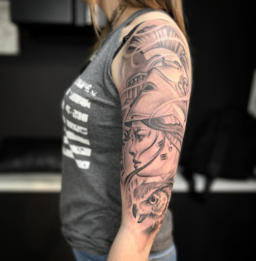 Explore left hand tattoo ideas, creative tattoo ideas in Prairieville, available at Kingdom Ink Quality Body Art