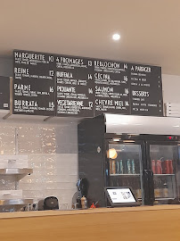 Menu / carte de ATOME pizzeria fine à Paris