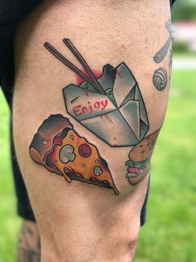 Explore elephant tattoo ideas, creative tattoo ideas in Albany, available at Make Your Mark Tattoo