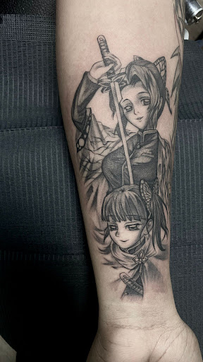 Explore grenade tattoo ideas, creative tattoo ideas in Round Rock, available at TONALink Tattoo