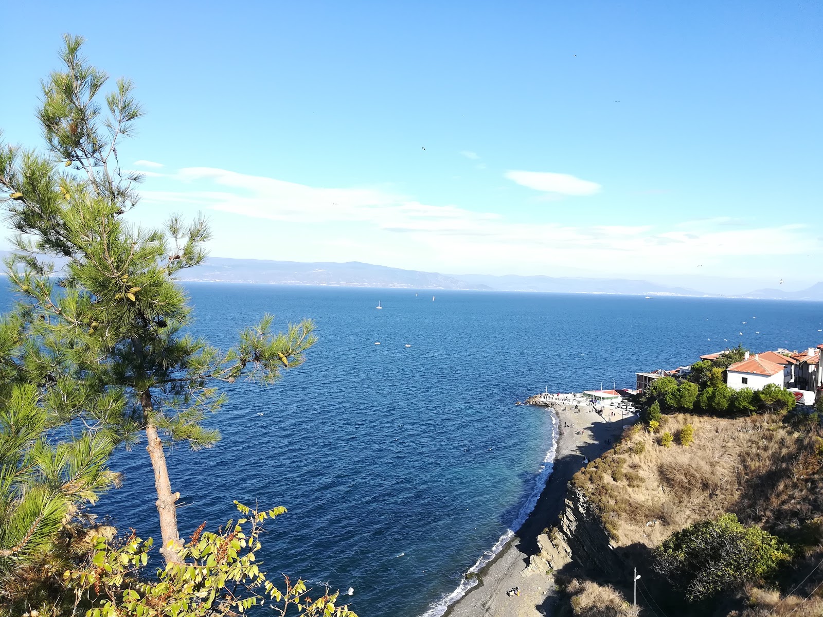 Fotografija Trilye Sahil beach z srednje stopnjo čistoče