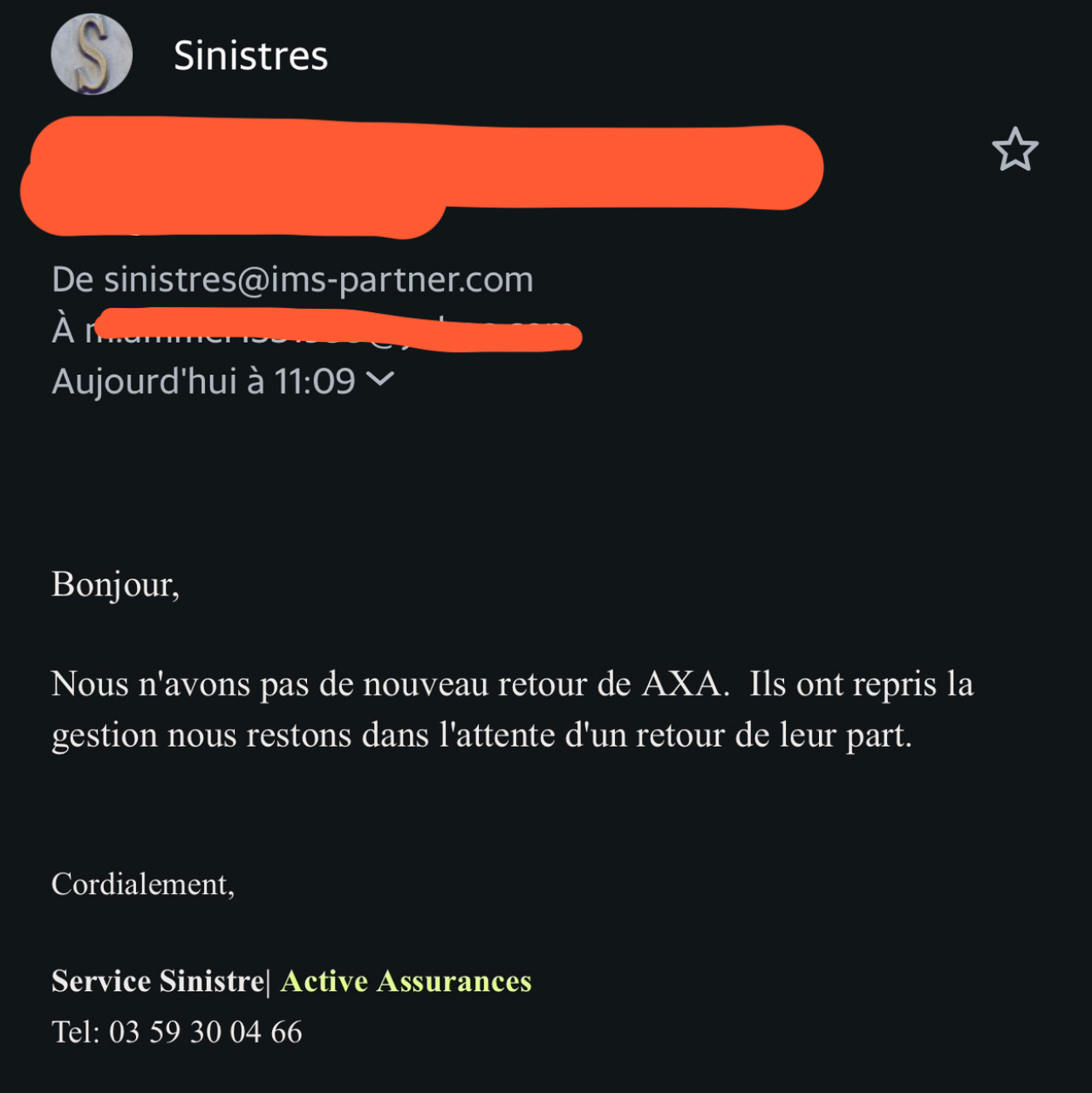 Photo n° 2 de l'avis de Ammer.a fait le 24/01/2024 à 22:47