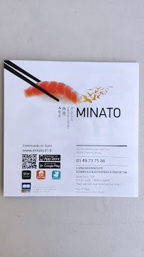 Restaurant japonais Minato à Chevilly-Larue - menu / carte