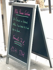 Cœur de Breizh à Paris menu