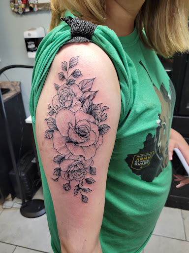 Explore inner forearm tattoo ideas, creative tattoo ideas in Flatwoods, available at Forrest Tattoo Company