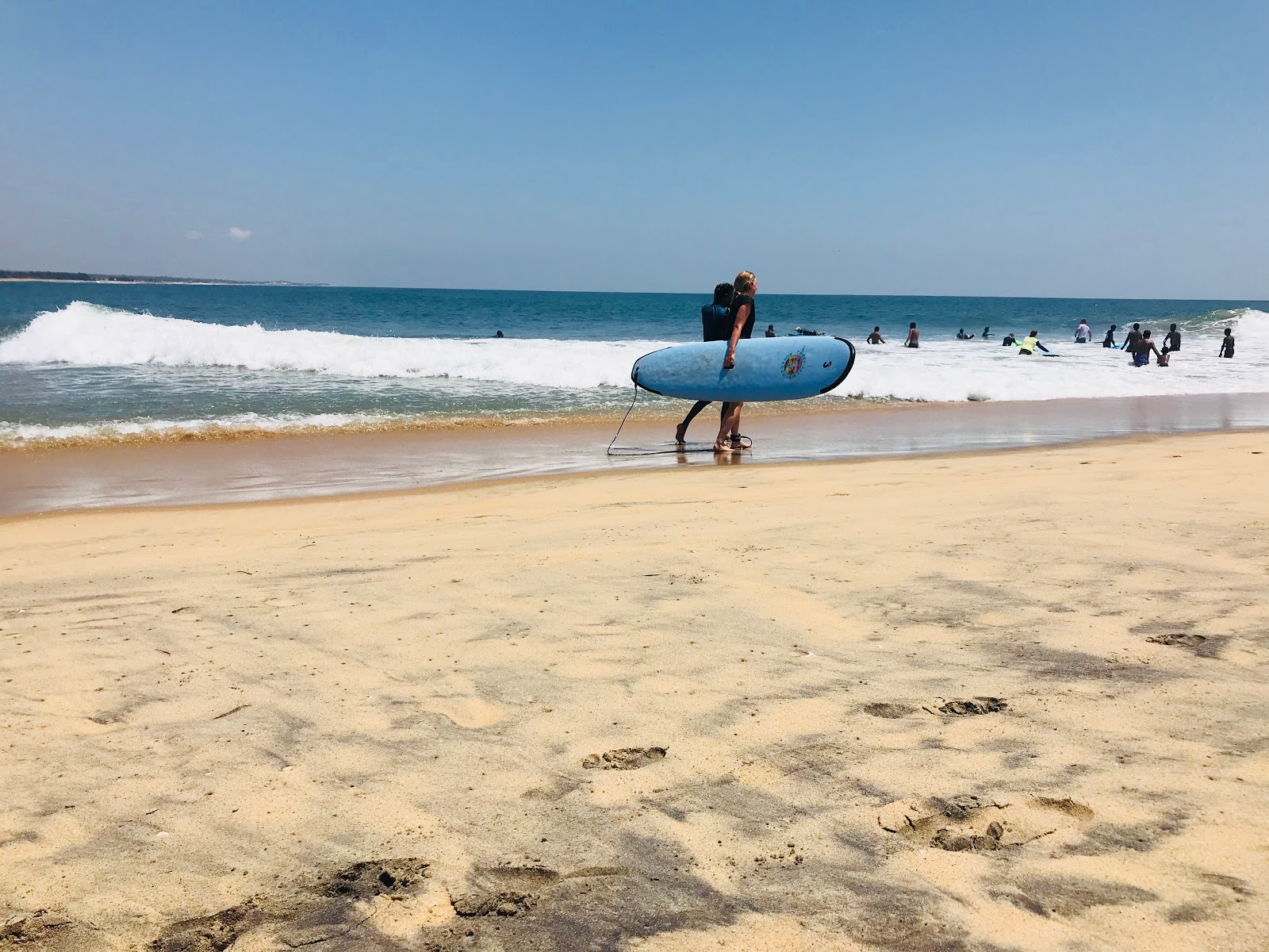 Foto de Arugam Bay Beach e o assentamento