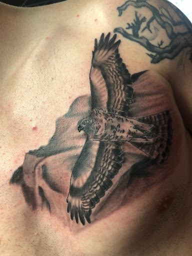 Explore make tattoo ideas, creative tattoo ideas in Bridgeport, available at Breaking skin tattoo and body piercing