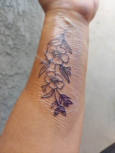 Explore footprint tattoo ideas, creative tattoo ideas in Lake Havasu City, available at Bombshell Body Art Studio