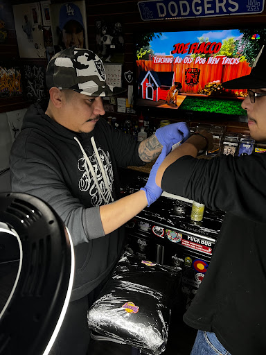 Explore tattoo ideas on back of neck, creative tattoo ideas in Aurora, available at Aztek Tattoo