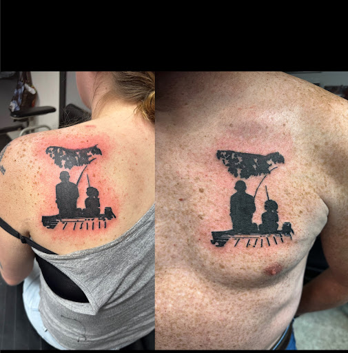 Explore green ranger tattoo ideas, creative tattoo ideas in Hudson Falls, available at ALTERED ADDICTION TATTOOS