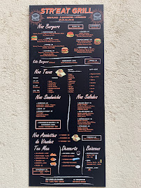 Carte du Str’eat Grill à La Colle-sur-Loup