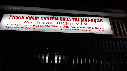 Phòng Khám Tai Mũi Họng - Bs Huỳnh Thị Vân