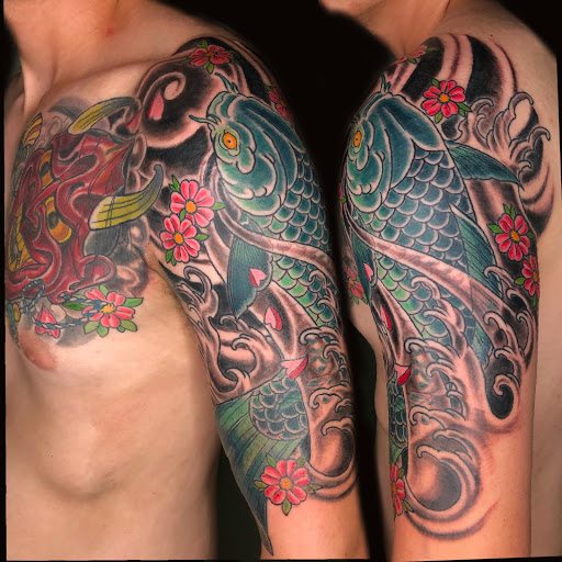 Explore state of michigan tattoo ideas, creative tattoo ideas in Dallas, available at Ageless Arts Tattoo