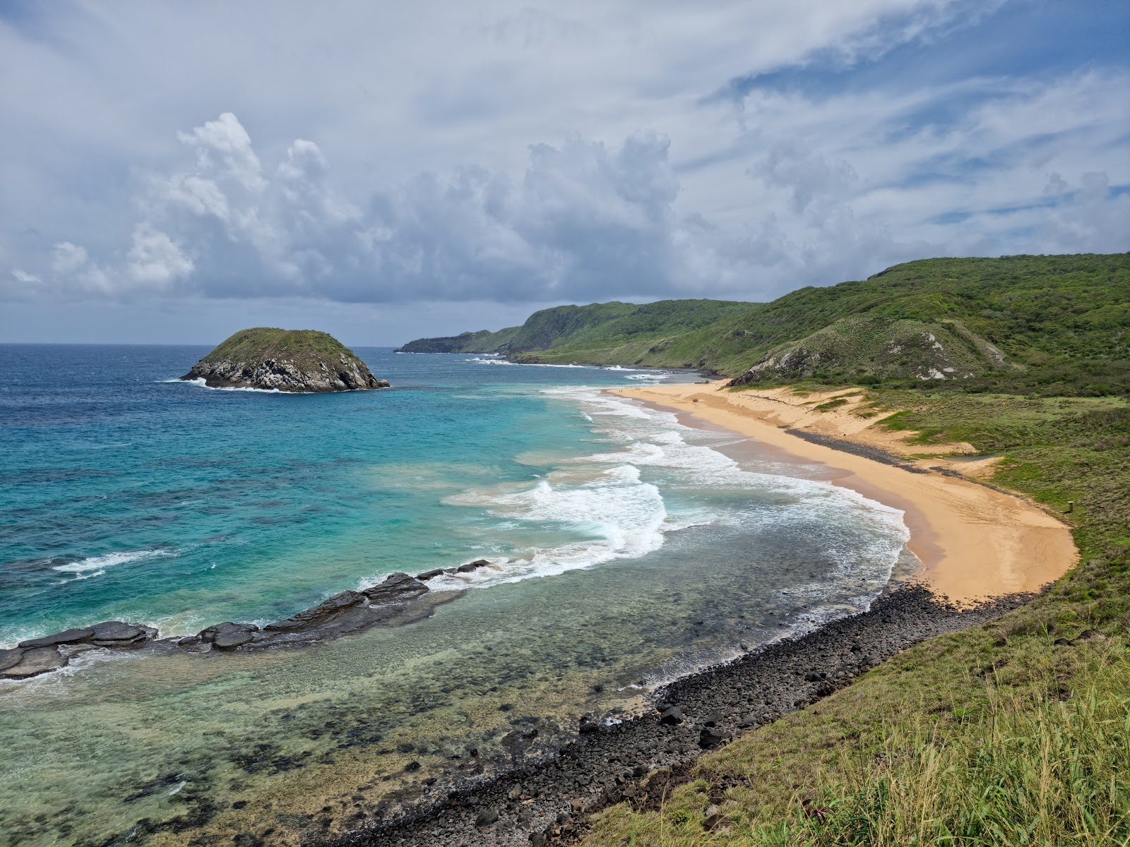 Praia Do Leao的照片 带有宽敞的海岸