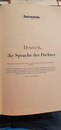 Snetonstube: restaurant in Ortisei / St. Ulrich à Urtijëi menu