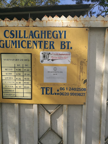 Csillaghegyi Gumicenter Bt. - Budapest