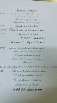 Menu du Ristorante Il Funghetto à Latina