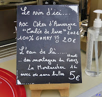 Restaurant Le Bouillon de Lili à Ambert - menu / carte