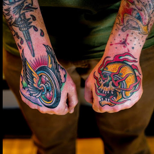Explore juggalo tattoo ideas, creative tattoo ideas in Springfield, available at Good Heart Tattoos