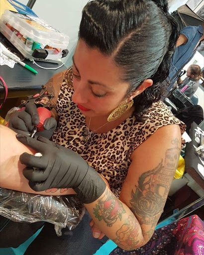 Explore mimikyu tattoo ideas, creative tattoo ideas in East Boston, available at Wave n Pave Tattoo