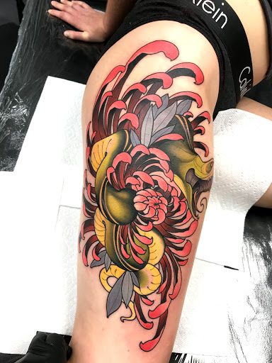 Explore small music tattoo ideas, creative tattoo ideas in Tallmadge, available at Killjoy tattoo