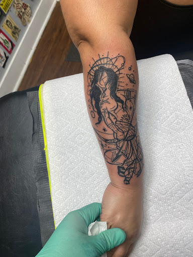 Explore hold fast tattoo ideas, creative tattoo ideas in Somerdale, available at Hydravolve Studios Tattoo and Body Piercing