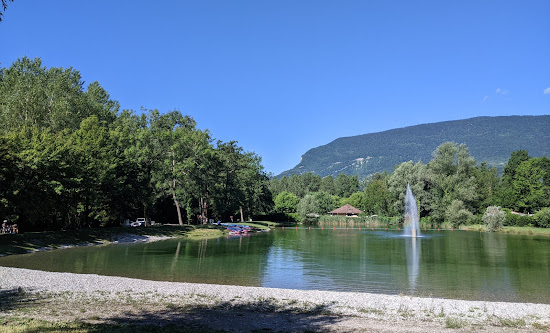 Plan d'eau de Serrieres-en-Chautagne Beach