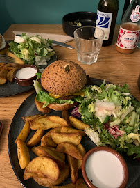 Hamburger végétarien du Restaurant végétalien KOKO GREEN Vegan & Raw food à Nice - n°15