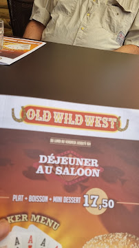 Old Wild West à Torcy menu