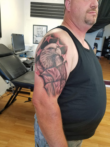 Explore tattoo ideas mechanic, creative tattoo ideas in Port Angeles, available at Slung Down Body Art