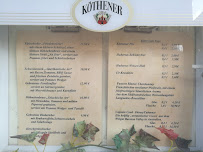 Zur Deutschen Friedenseiche à Salzatal menu