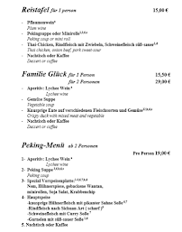 Lotus à Markdorf menu