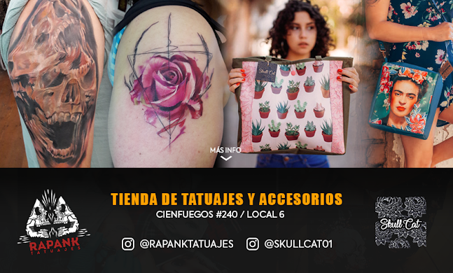 Tienda Rapank Tatuajes - Estudio de tatuajes
