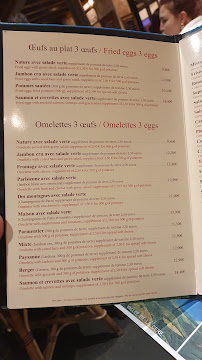 Restaurant Le Plomb du Cantal à Paris menu
