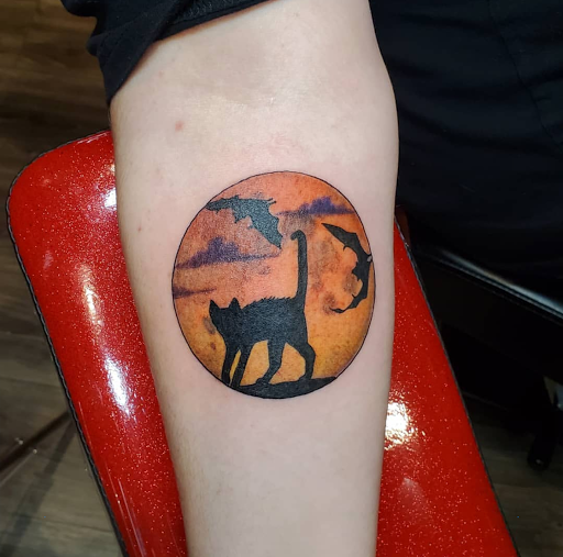 Explore side of head tattoo ideas, creative tattoo ideas in Glendale, available at Inkenstein Tattoo Company