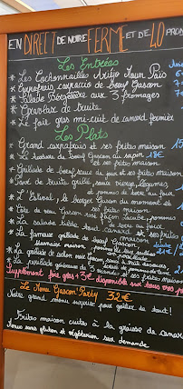 La Maison Lacube éleveurs à Les Cabannes menu