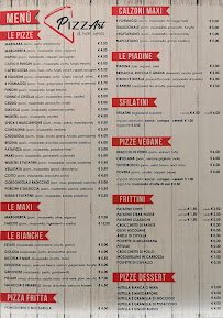 Carte du PizzArt di Ivan Greco Forno A Legna à Seclì