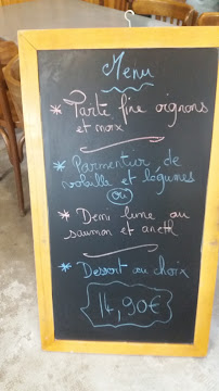 Menu du Le Café Du Midi à Lamanon