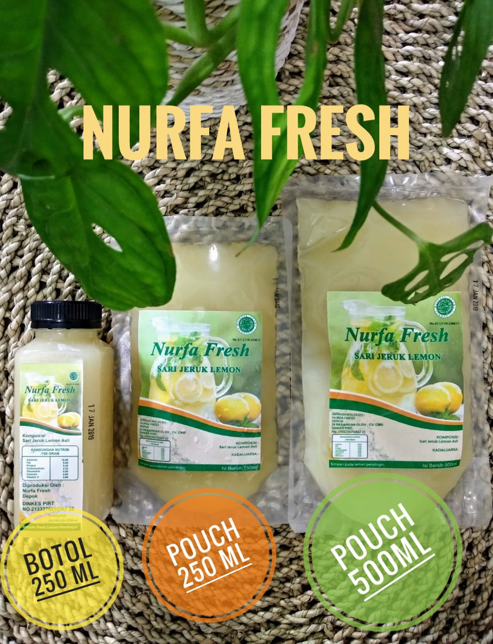 Sari Lemon Nurfa Fresh Bogor