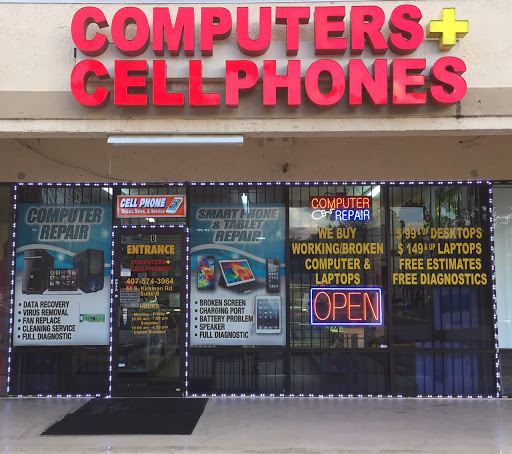 Computer Repair Service «Computers Plus Cellphones - Kirkman», reviews and photos, 54 S Kirkman Rd, Orlando, FL 32811, USA