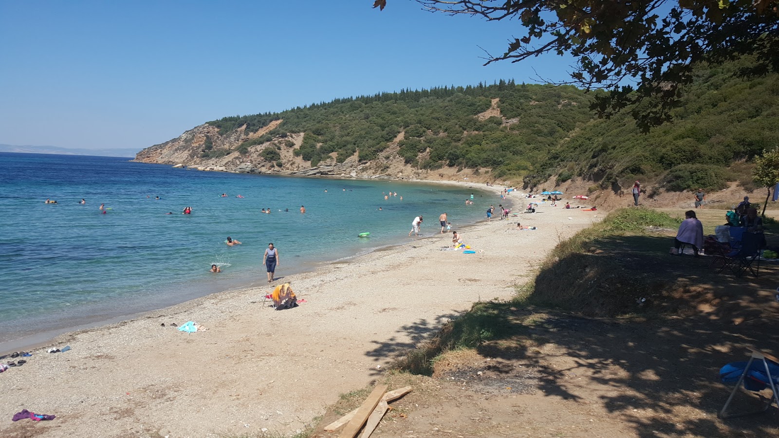 Foto von Uzundere beach wilde gegend