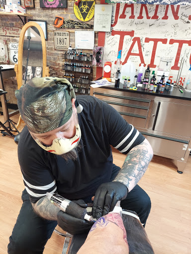 Explore female dragon tattoo ideas, creative tattoo ideas in Seneca, available at Rotation Tattoo