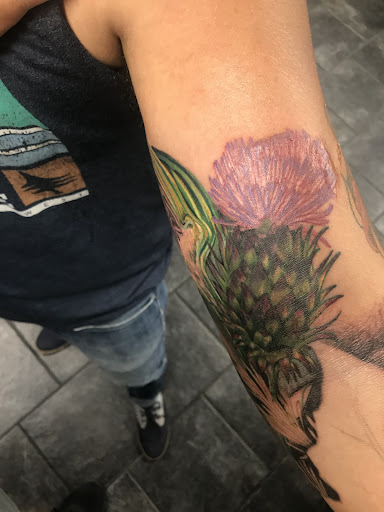 Explore letter tattoos ideas, creative tattoo ideas in San Marcos, available at Locally Famous Tattoo