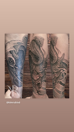 Explore cartoon tattoos ideas, creative tattoo ideas in San Diego, available at Inkfinite Artistry