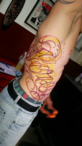 Explore sinner tattoo ideas, creative tattoo ideas in Savannah, available at Tatlyfe Studios