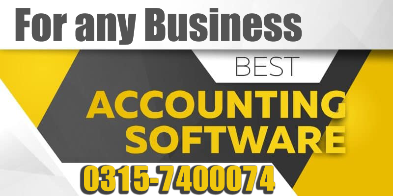 Accounting Software Services & price in Lahore Pakistan