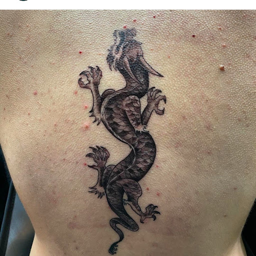 Explore french bulldog tattoo ideas, creative tattoo ideas in Vancouver, available at Studio X Tattoos & Piercings